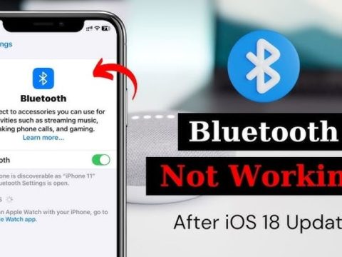 How can I fix Bluetooth connectivity problems after updating my iPhone's iOS?