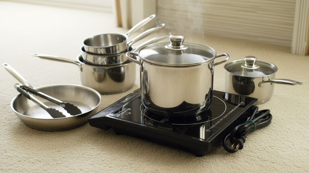 Compatible induction cookware set