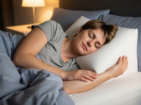 how wedge pillow improves airway alignment during sleep