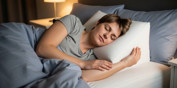 how wedge pillow improves airway alignment during sleep