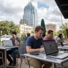 Public WiFi users losing internet connection in Austin TX cafe