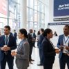 Legal procurement and operations professionals networking at the Buying Legal Conference 2026 at 3 Times Square in New York City