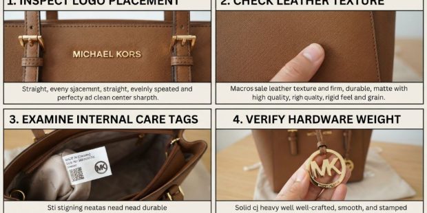 Authenticating a Michael Kors bag step by step